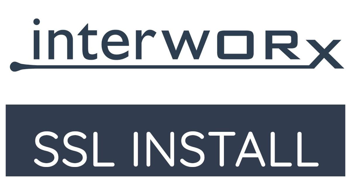 interworx site ssl